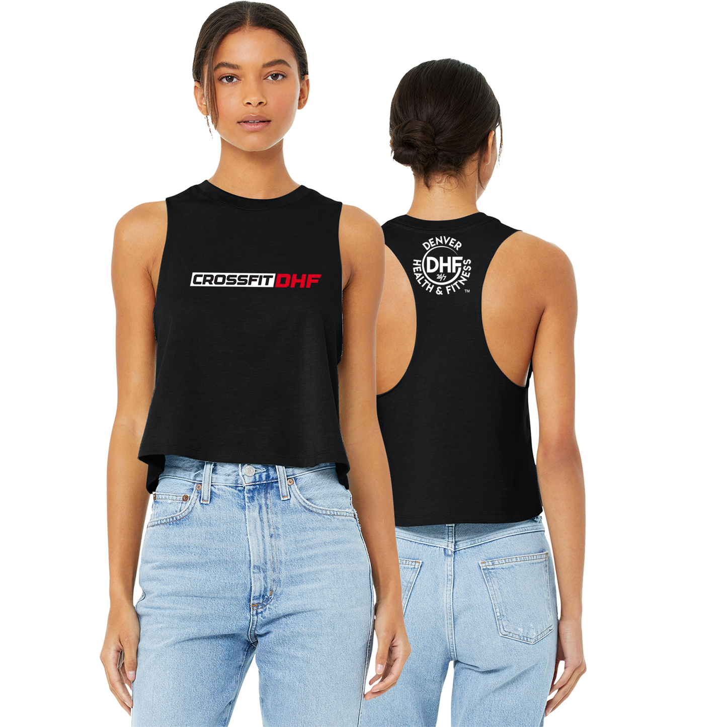 DHF Crossfit Ladies Crop Tank