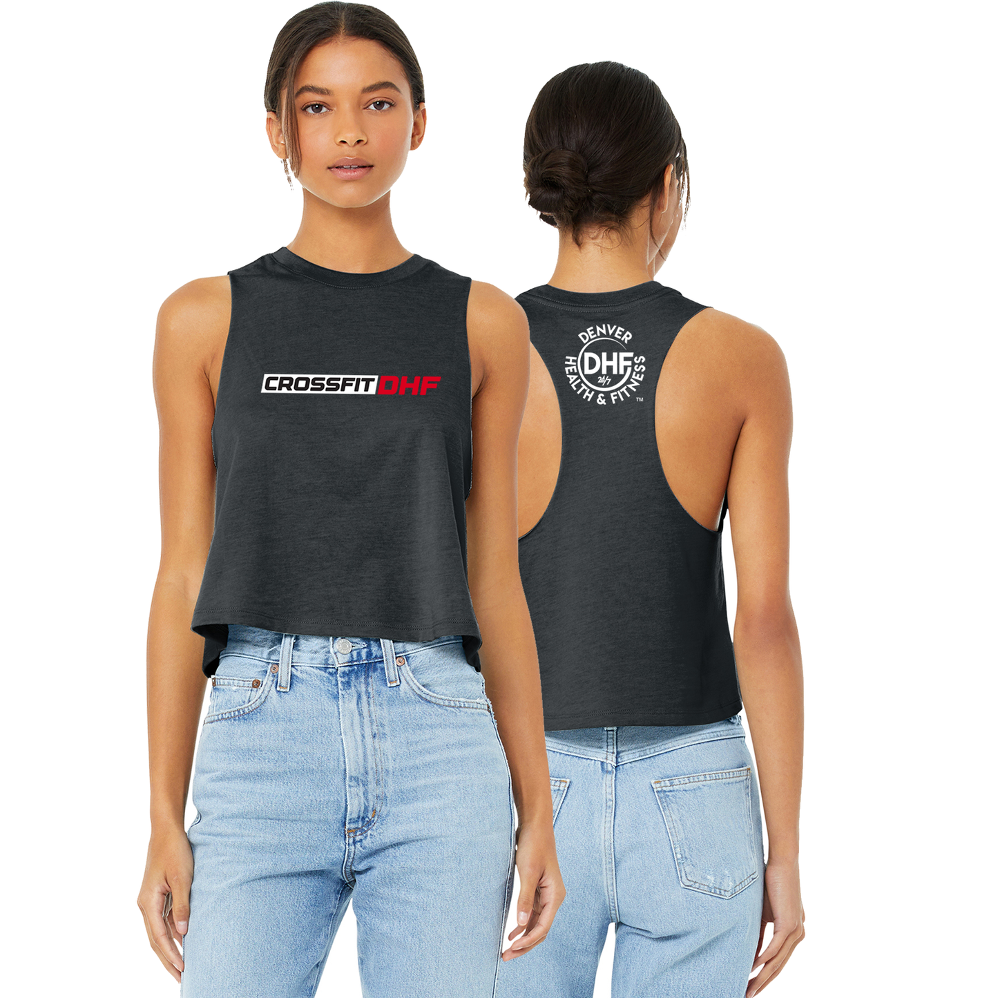 DHF Crossfit Ladies Crop Tank