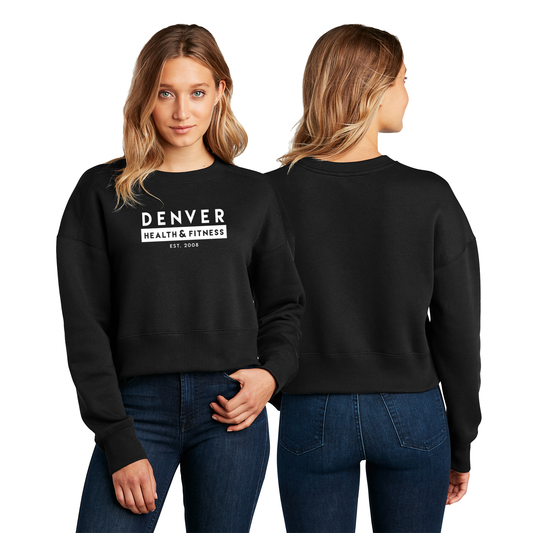 DHF Ladies Crop Fleece Crew