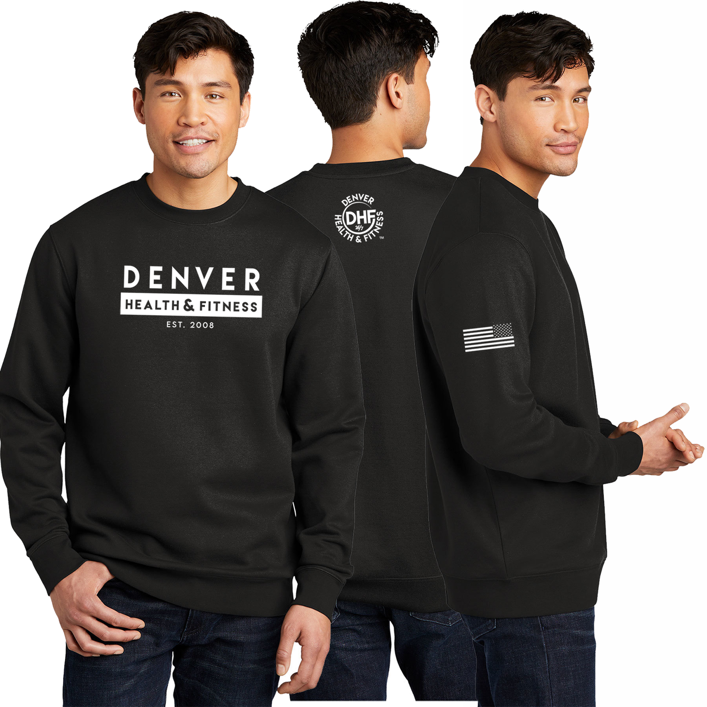 DHF Unisex Crew Sweatshirt