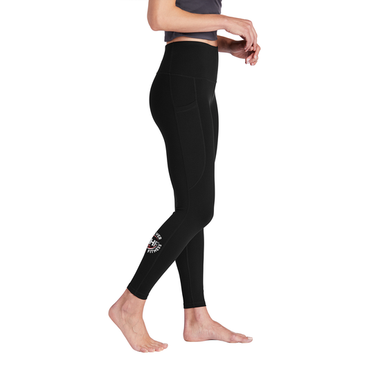 DHF Sport-Tek Ladies High Rise 7/8 Legging