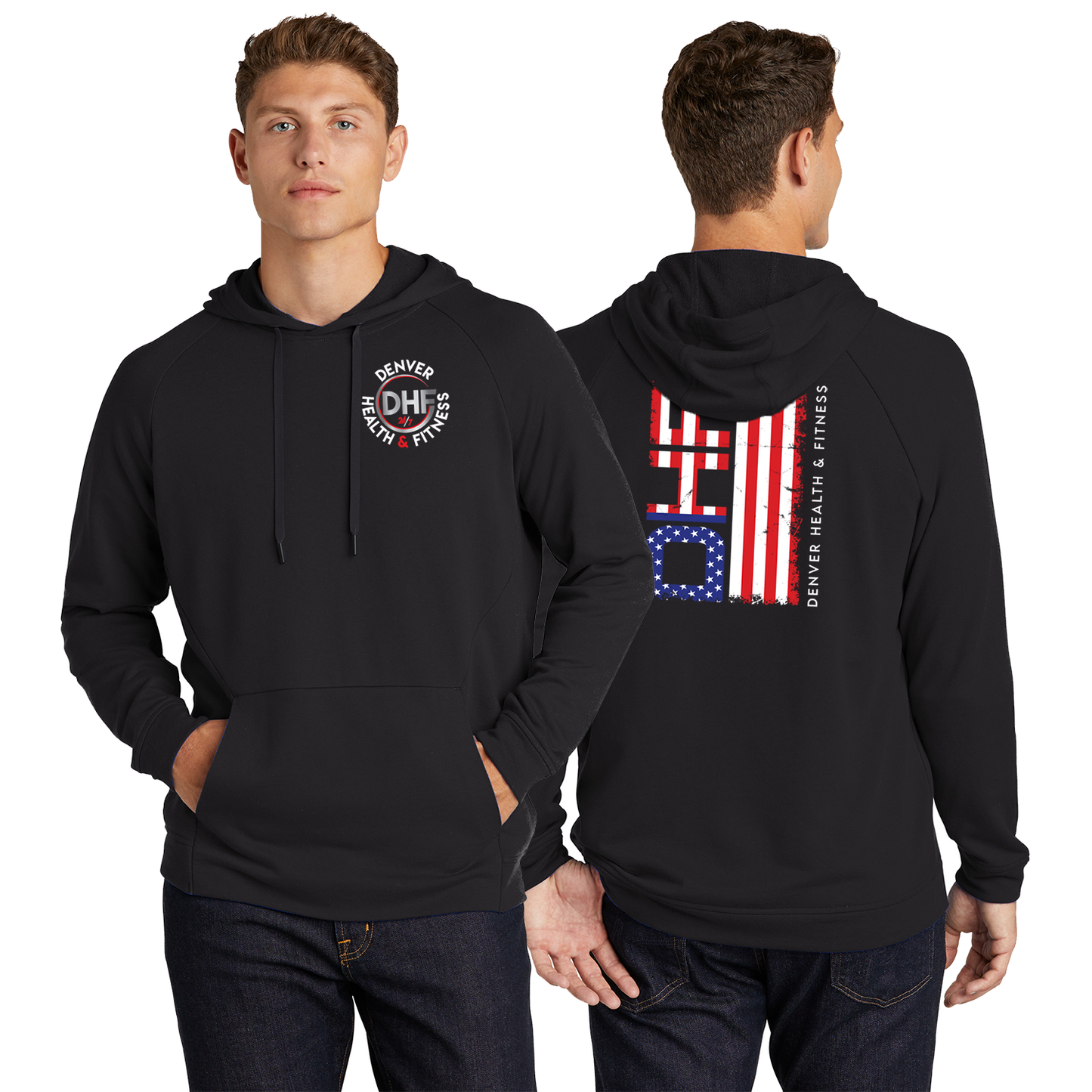 DHF Unisex Lightweight Hoodie